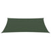 Parasolar, verde închis, 3x4,5 m, HDPE, 160 g/m² - WALTI WALTI