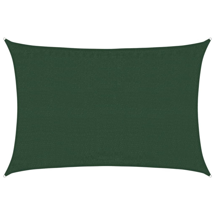 Pânză parasolar, verde închis, 3,5x4,5 m, HDPE, 160 g/m² - WALTI WALTI