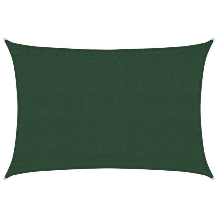 Pânză parasolar, verde închis, 3,5x5 m, HDPE, 160 g/m² - WALTI WALTI