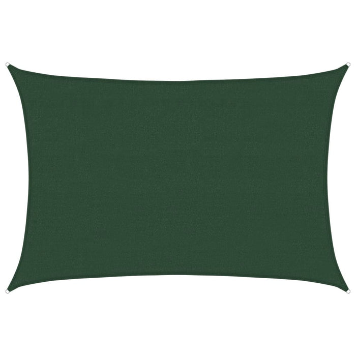 Pânză parasolar, verde închis, 4x6 m, HDPE, 160 g/m² - WALTI WALTI