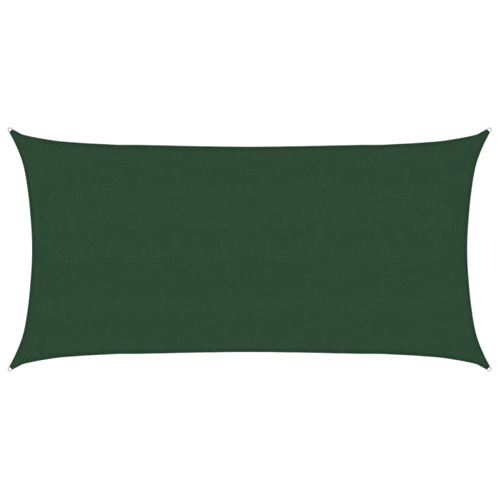 Pânză parasolar, verde închis, 4x7 m, HDPE, 160 g/m² - WALTI WALTI