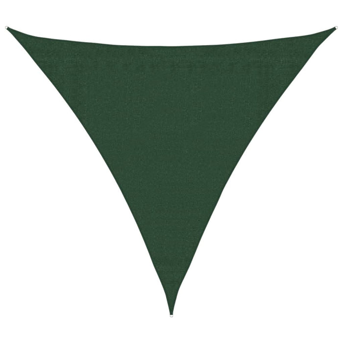 Pânză parasolar, verde închis, 3x3x3 m, HDPE, 160 g/m² WALTI