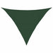 Pânză parasolar, verde închis, 4x4x5,8 m, HDPE, 160 g/m² - WALTI WALTI