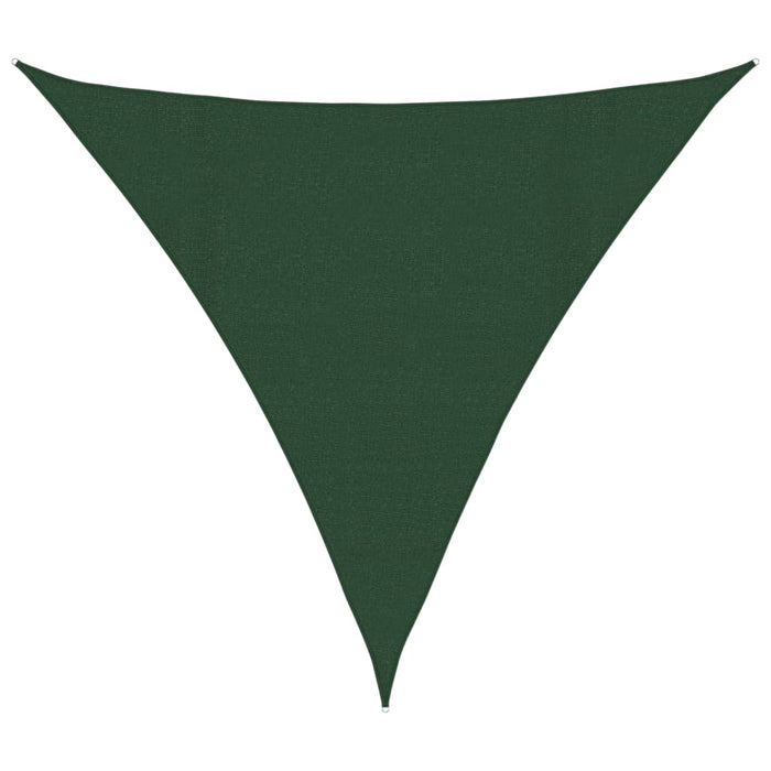 Pânză parasolar, verde închis, 4,5x4,5x4,5 m, HDPE, 160 g/m² - WALTI WALTI
