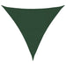 Pânză parasolar, verde închis, 4,5x4,5x4,5 m, HDPE, 160 g/m² - WALTI WALTI