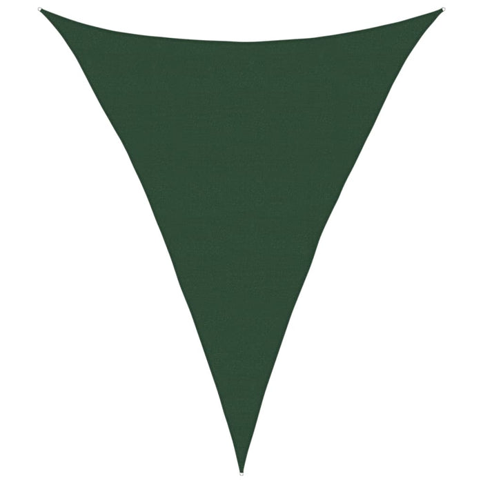 Pânză parasolar, verde închis, 5x6x6 m, 160 g/m², HDPE - WALTI WALTI