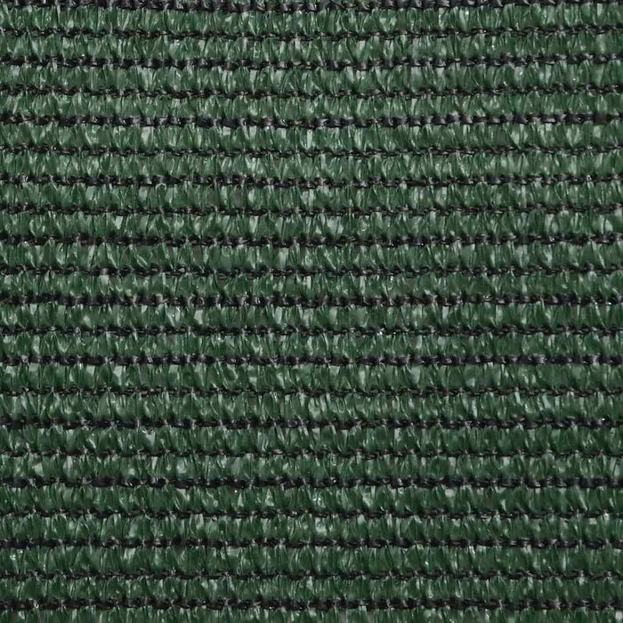 Pânză parasolar verde închis 6x6x6 m HDPE 160 g/m² triunghiular WALTI