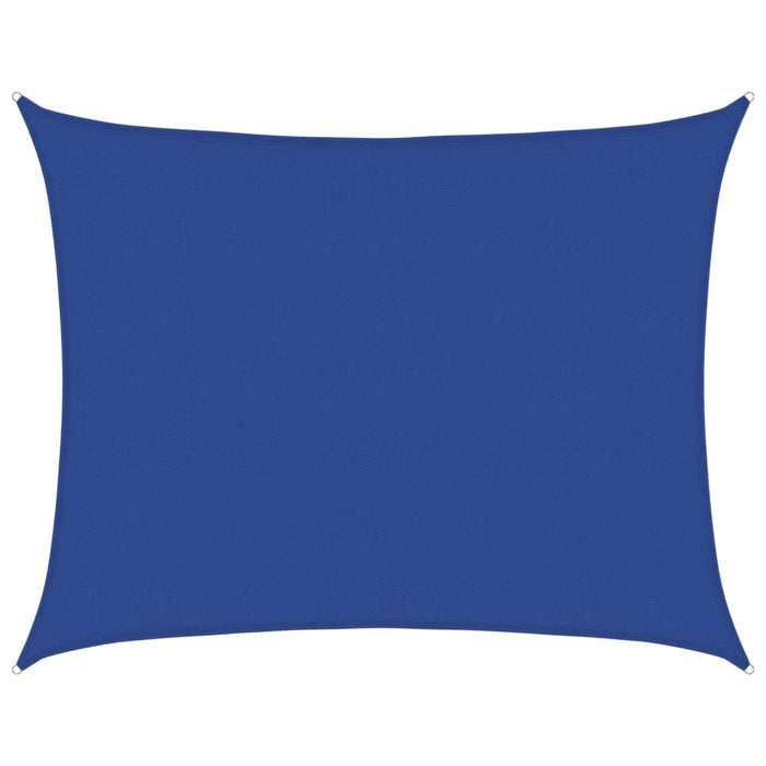 Pânză parasolar, albastru dreptunghiular 6x7 m HDPE 160 g/m² WALTI