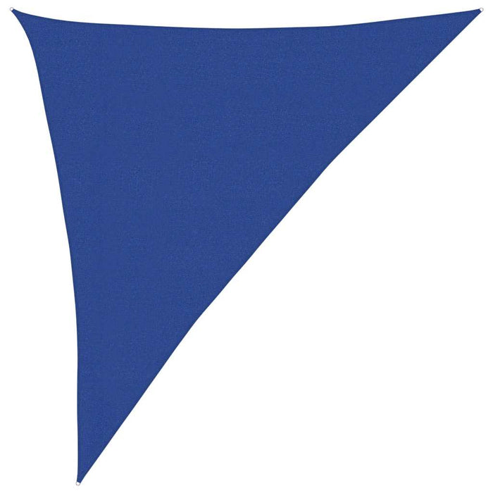 Pânză parasolar, albastru, 3x4x5m, HDPE, 160 g/m², triunghiular WALTI