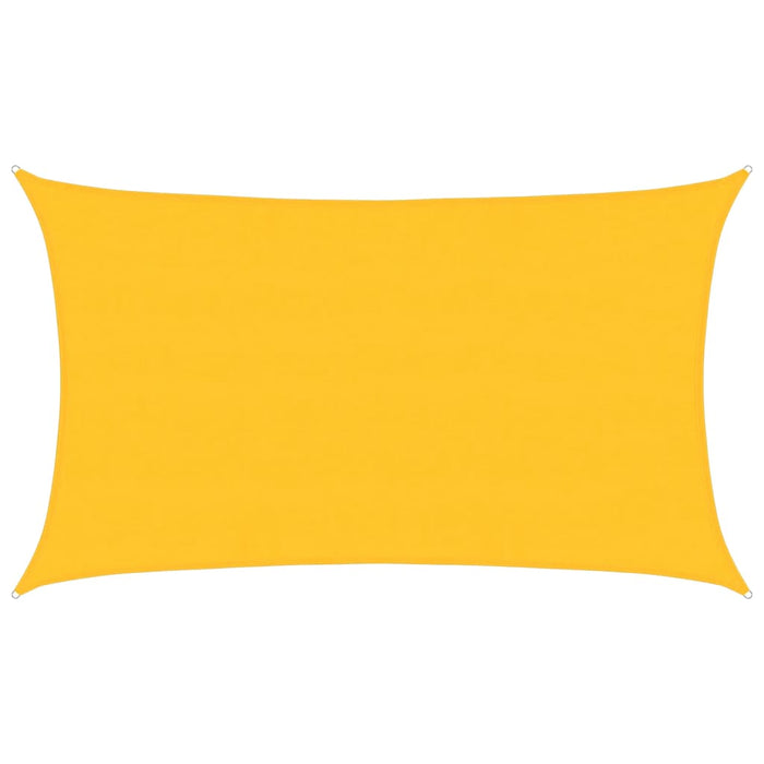 Pânză parasolar, galben dreptunghiular 5x8 m, HDPE, 160 g/m² WALTI