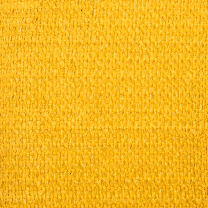 Pânză parasolar, galben, triunghiular, 5x5x5 m, HDPE, 160 g/m² WALTI