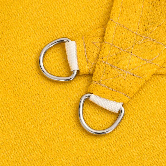 Pânză parasolar, galben, triunghiular, 5x6x6 m, HDPE, 160 g/m² - WALTI WALTI