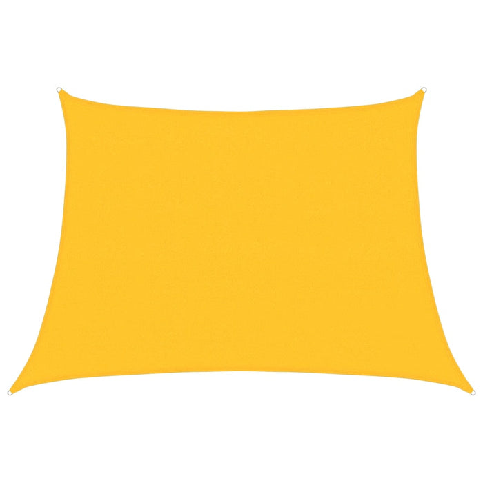 Pânză parasolar, galben, 4/5x3 m, HDPE, 160 g/m², trapez - WALTI WALTI