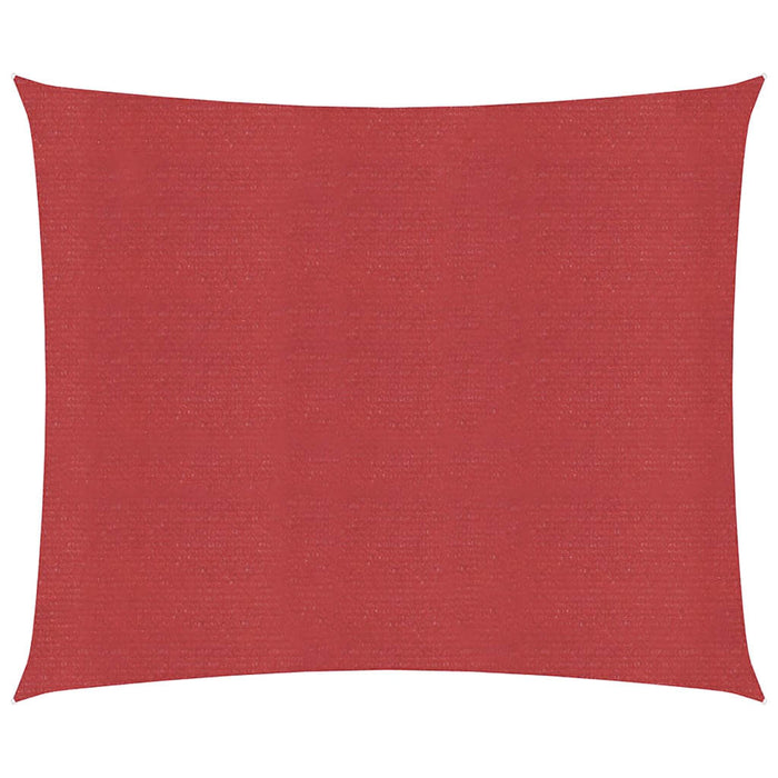 Pânză parasolar, roșu, 6x6 m, HDPE, 160 g/m² WALTI