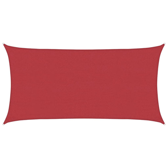 Pânză parasolar, roșu, 2x4 m, HDPE, 160 g/m² - WALTI WALTI