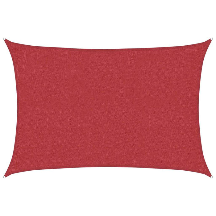 Pânză parasolar, roșu, 2,5x3,5 m, HDPE, 160 g/m² WALTI