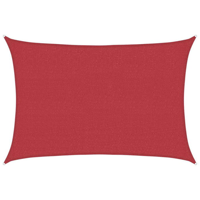 Pânză parasolar, roșu, 5x6 m, HDPE, 160 g/m² WALTI
