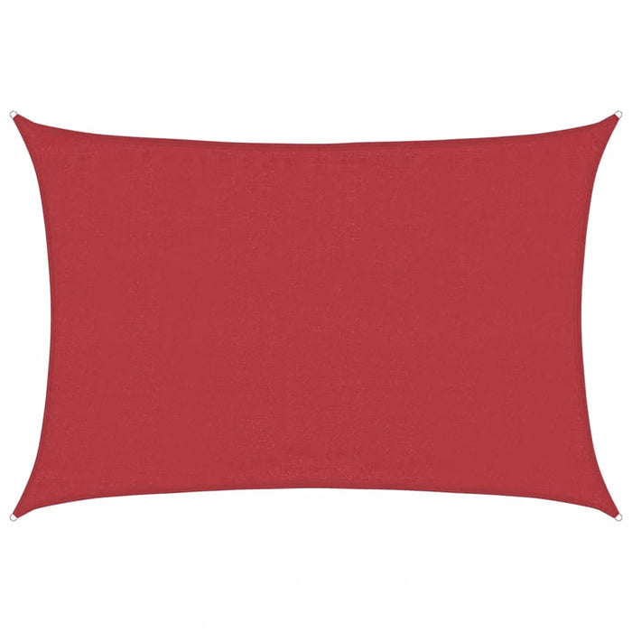 Pânză parasolar, roșu, 5x7 m, HDPE, 160 g/m² WALTI