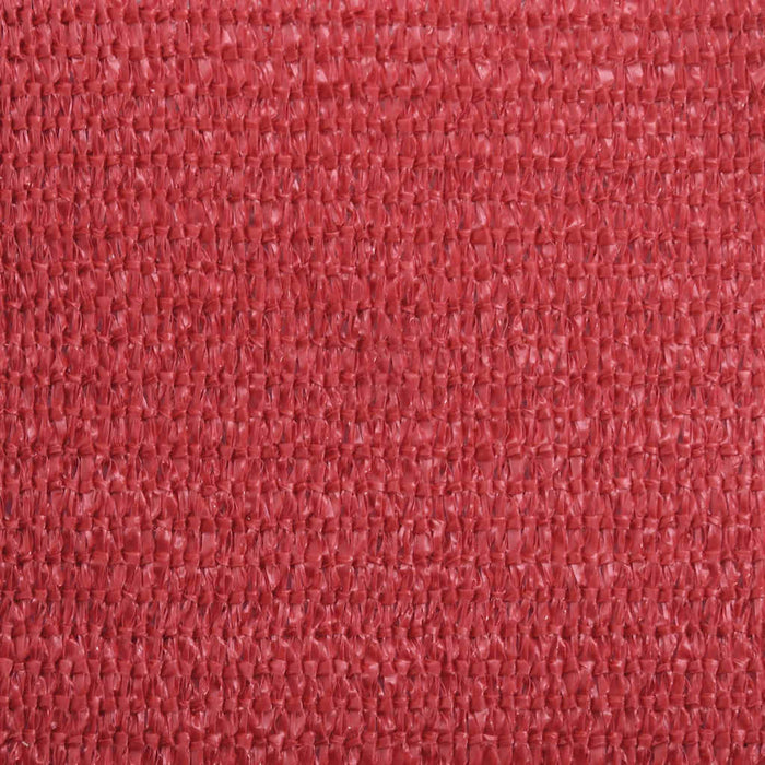 Pânză parasolar, roșu, 2,5 x 2,5 x 3,5 m, HDPE, 160 g/m² WALTI