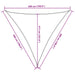 Pânză parasolar, roșu, 5x5x5 m, HDPE, 160 g/m² - WALTI WALTI