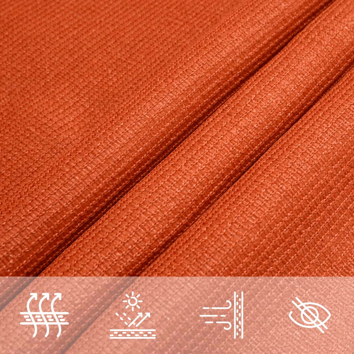 Pânză parasolar, portocaliu, 2x2,5 m, HDPE, 160 g/m² - WALTI WALTI