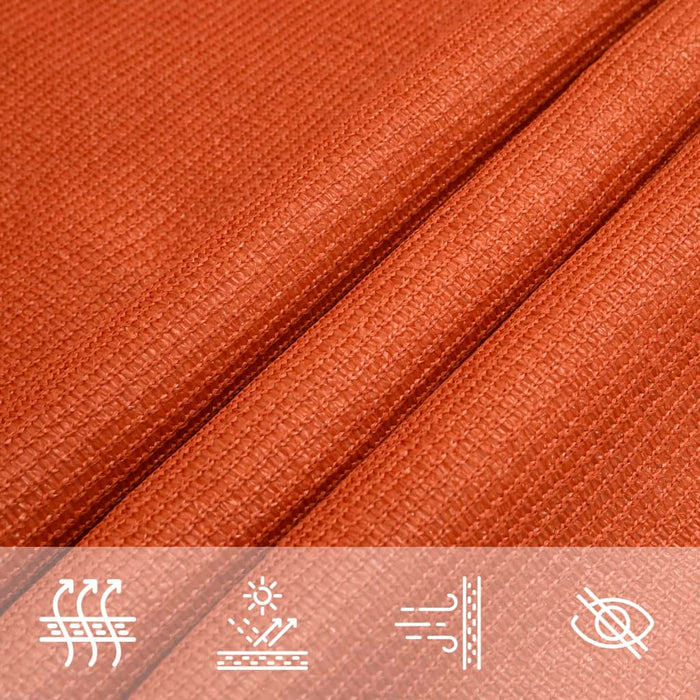 Pânză parasolar, portocaliu, 2,5x3,5 m, HDPE, 160 g/m² - WALTI WALTI