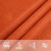 Pânză parasolar, portocaliu, trapez, 3/4x3 m, HDPE, 160 g/m² - WALTI WALTI