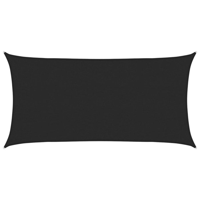 Pânză parasolar, negru, 2x4 m, HDPE, 160 g/m² - WALTI WALTI