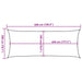 Pânză parasolar, negru, 2x5 m, HDPE, 160 g/m² - WALTI WALTI
