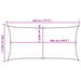 Pânză parasolar, negru, 2,5x4,5 m, HDPE, 160 g/m² - WALTI WALTI