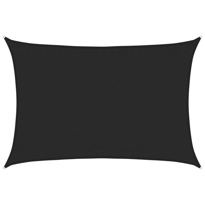 Pânză parasolar, negru, 3,5x4,5 m, HDPE, 160 g/m² - WALTI WALTI