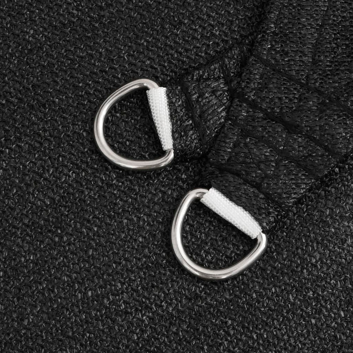 Parasolar, negru, 2,5x2,5x3,5 m, HDPE, 160 g/m² - WALTI WALTI