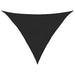 Pânză parasolar, negru, 3 x 3 x 4,2 m, HDPE, 160 g/m² - WALTI WALTI