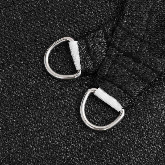 Pânză parasolar, negru, 3 x 3 x 4,2 m, HDPE, 160 g/m² - WALTI WALTI