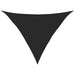 Pânză parasolar, negru, 3,5x3,5x4,9 m, HDPE, 160 g/m² - WALTI WALTI