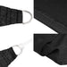 Pânză parasolar, negru, 3,5x3,5x4,9 m, HDPE, 160 g/m² - WALTI WALTI