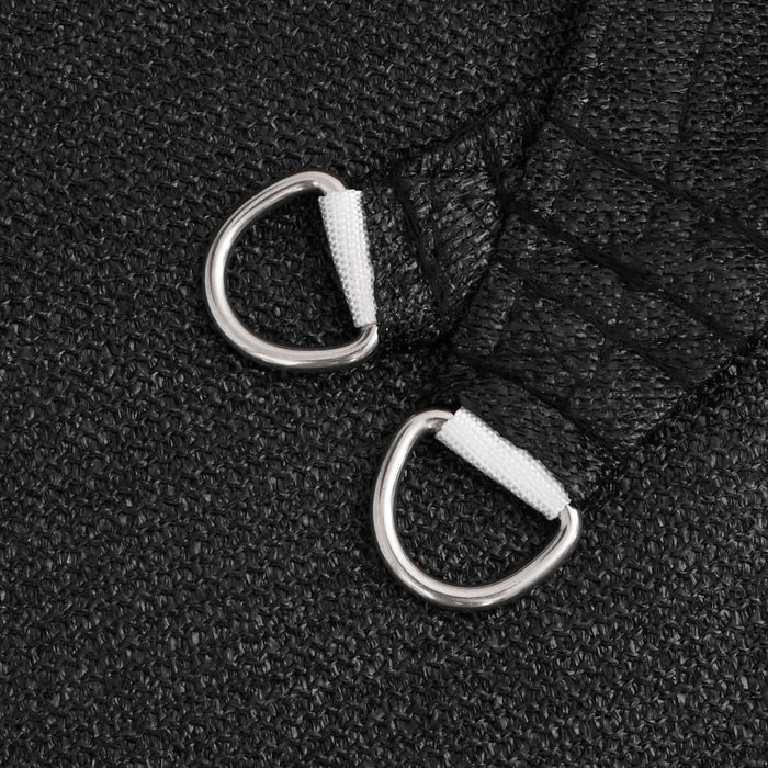 Pânză parasolar, negru, 6x6x6 m, HDPE, 160 g/m² WALTI