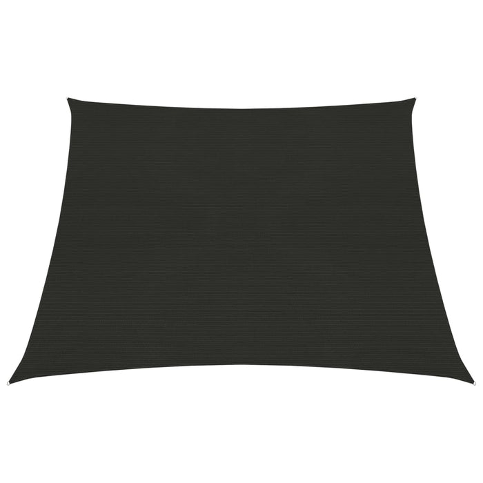 Pânză parasolar, negru, 3/4x3 m, HDPE, 160 g/m² - WALTI WALTI