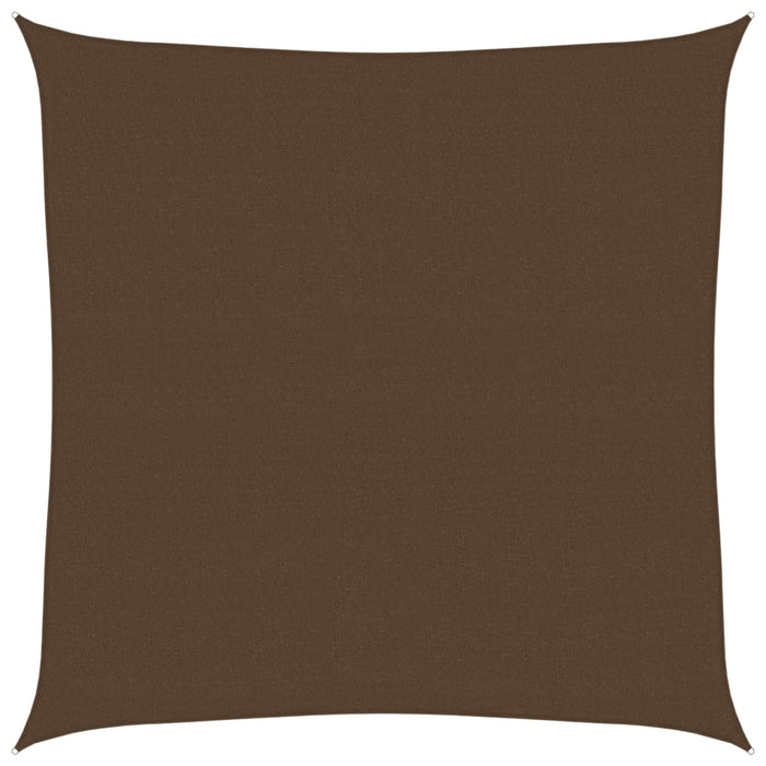 Pânză parasolar, maro, 7x7 m, 160 g/m², HDPE - WALTI WALTI