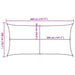 Pânză parasolar, maro, 2x4 m, HDPE, 160 g/m² - WALTI WALTI