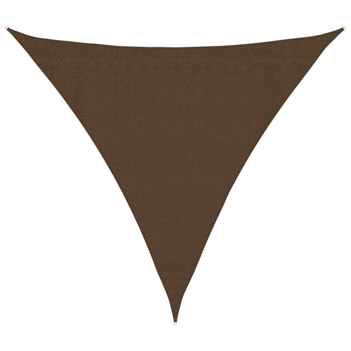 Pânză parasolar, maro, 3x3x3 m, HDPE, 160 g/m² WALTI