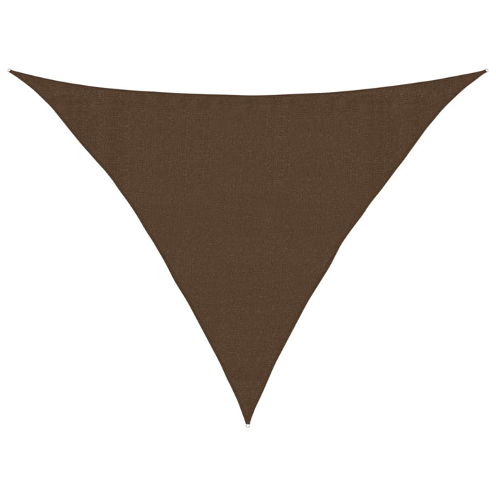 Pânză parasolar, maro, 3,5x3,5x4,9 m, HDPE, 160 g/m² - WALTI WALTI