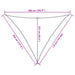 Pânză parasolar, maro, 3,5x3,5x4,9 m, HDPE, 160 g/m² - WALTI WALTI