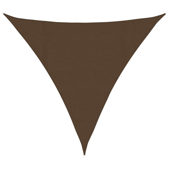 Pânză parasolar, maro, 4,5x4,5x4,5 m, HDPE, 160 g/m² - WALTI WALTI