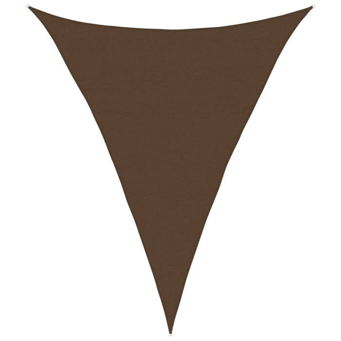 Pânză parasolar, maro, 5x6x6 m, HDPE, 160 g/m² - WALTI WALTI