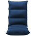 Scaun de podea pliabil, albastru, material textil - WALTI WALTI