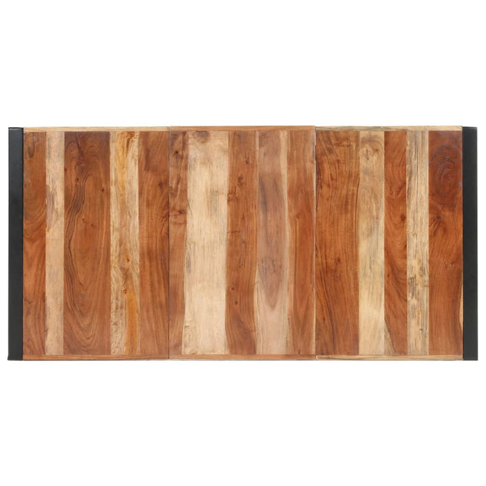 Masă de bucătărie, 160x80x75 cm, lemn masiv - WALTI WALTI