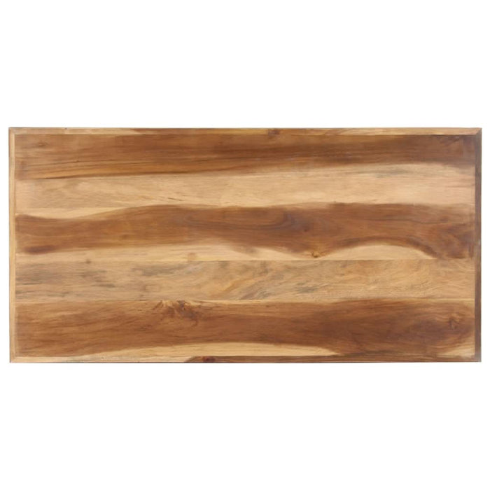 Masă de bucătărie, 120x60x75 cm, lemn masiv cu finisaj miere - WALTI WALTI