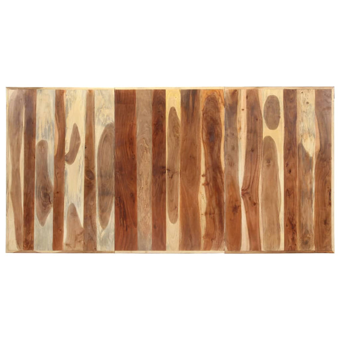 Masă bucătărie, 200x100x75 cm, lemn masiv cu finisaj miere WALTI