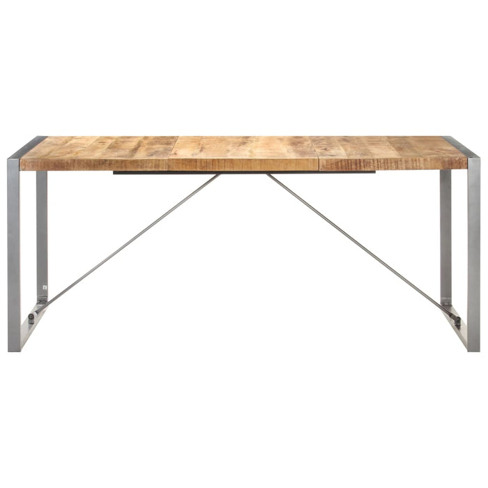 Masă de bucătărie, 180x90x75 cm, lemn masiv de mango nefinisat WALTI
